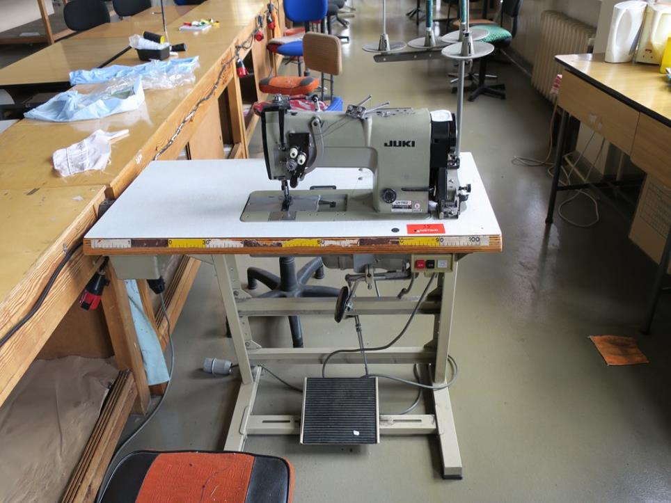 buy used 2-needle sewing machine Juki LH-1162 (Auction #14250-35